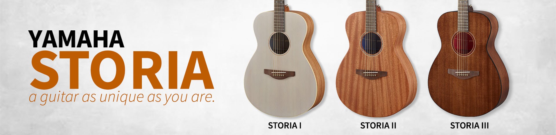 Yamaha Storia Electro-Acoustic Guitars