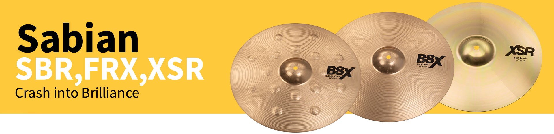 Sabian Crash Cymabls