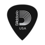 D'Addario 6DBK7 Duralin Precision 1.50mm Extra Heavy Guitar Pick