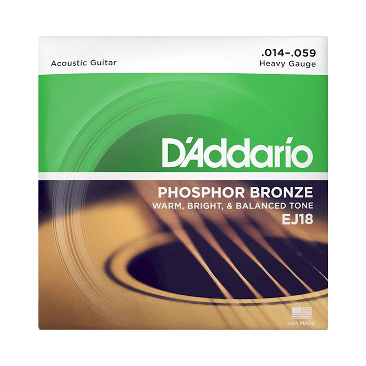 ej18-1.jpg D'Addario EJ18 14-59 Heavy Acoustic Guitar Strings - Image 1
