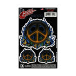 D'Addario GT77019 Peace Tribal  Guitar Sticker