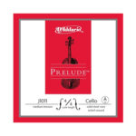 D'addario J1011A 4/4M Prelude Single A Aluminum Wound Cello String