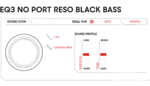 Evans BD18RB-NP 18" EQ3 No Port Resonant Bass Drum Head 1 learn more eq3 no port reso black bass