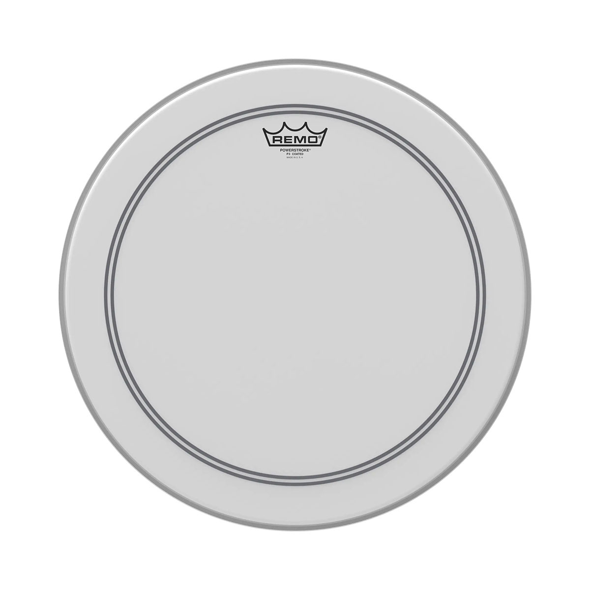 p3-1118-bp-1.jpg Remo P3-1118-BP 18" Powerstroke P3 Coated Batter Tom Drumhead - Image 1