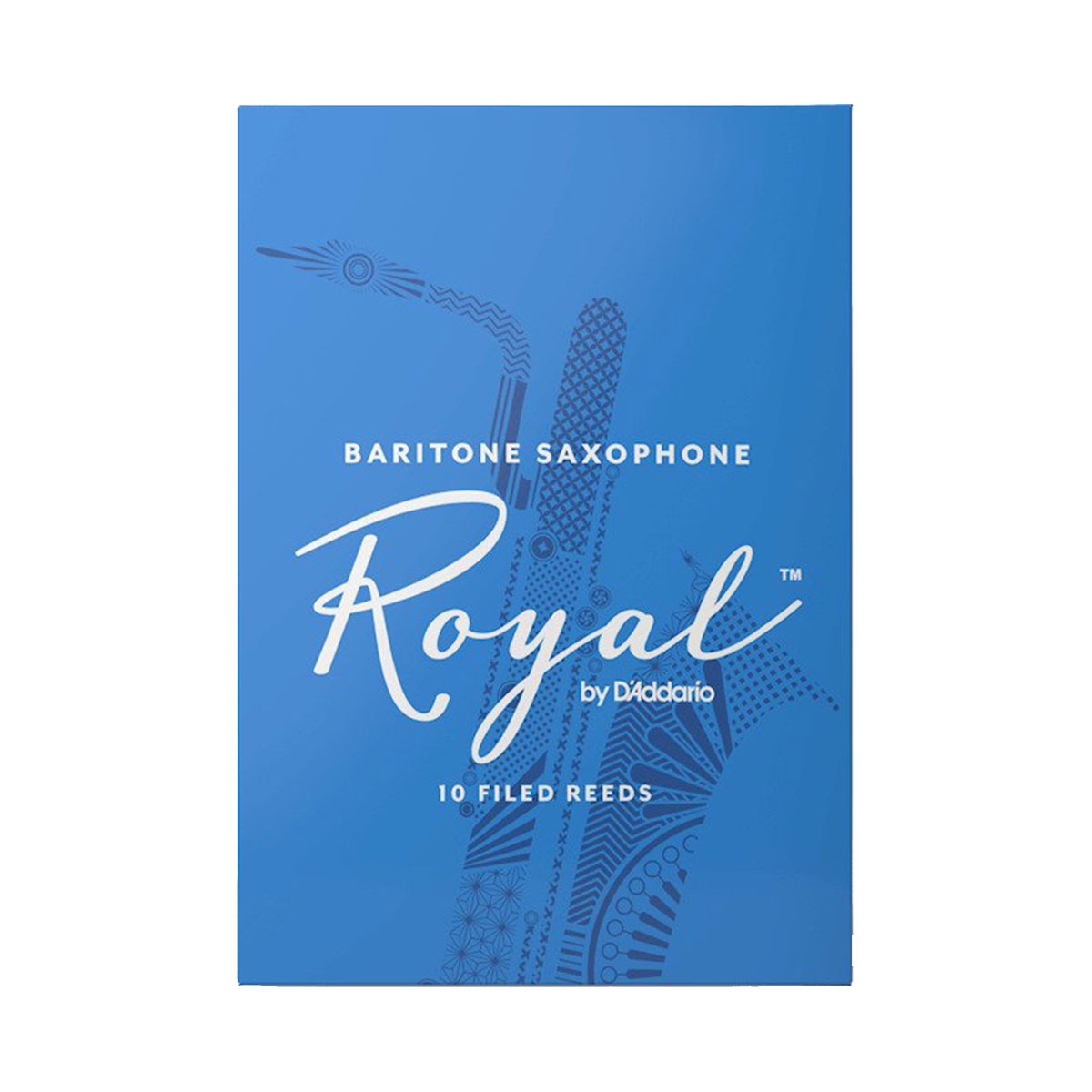 rlb1030-1.jpg D'addario Rico RLB1030 Royal 3.0 Baritone Saxophone Reed - 1 Piece - Image 1