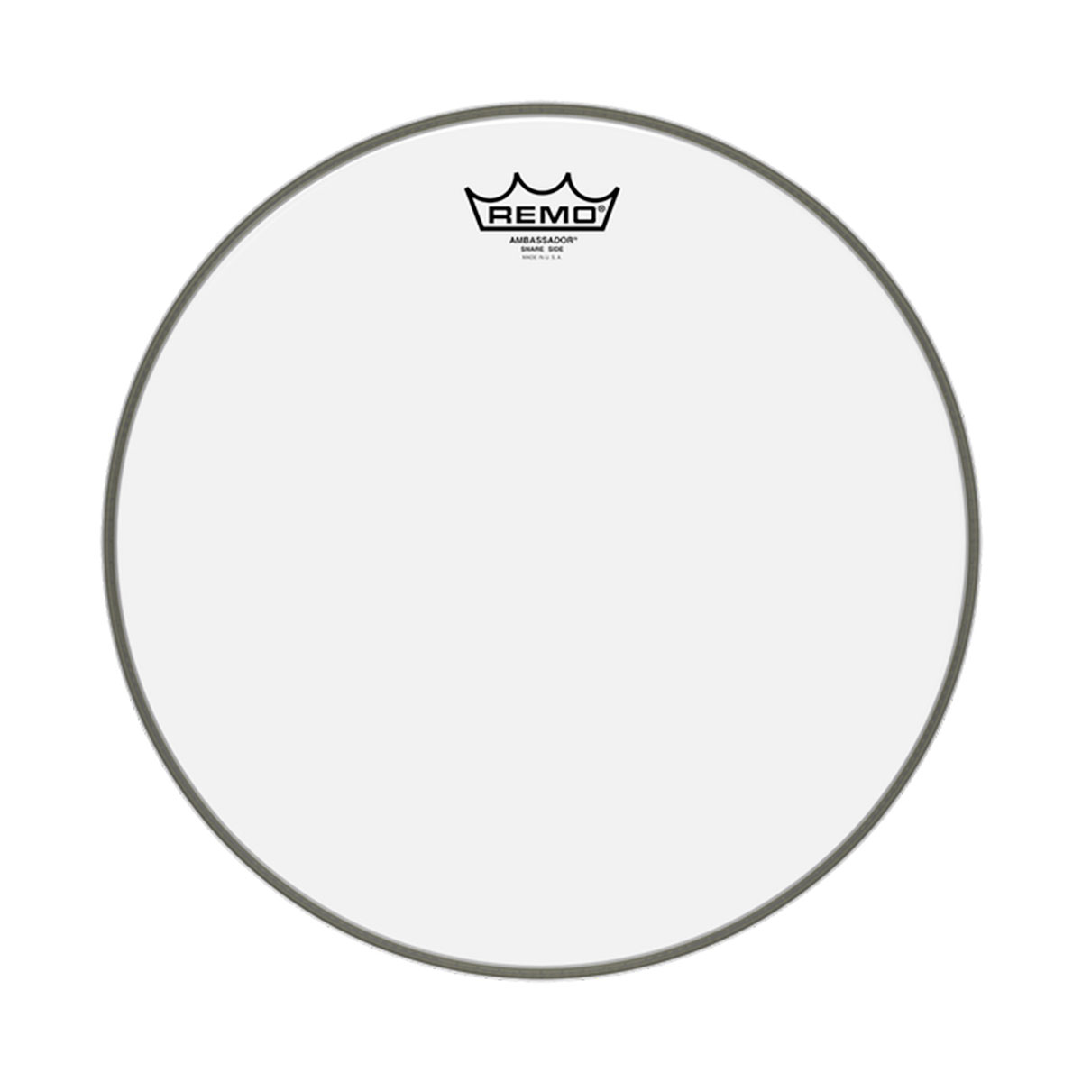 sa-0313-00-1.jpg Remo SA-0313-00 13" Ambassador Resonant Snare Drumhead - Image 1