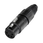 Soundsation SXLR04F-B XLR Connectors Female Connector