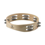 Tycoon TBW Wooden Tambourine with 12 Jingles