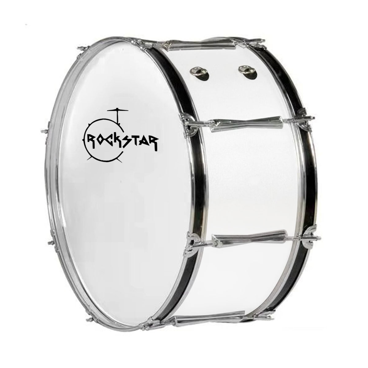 358025-WH Rockstar RSMD26 26-Inch Marching Bass Drum - Image 1