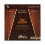 D'addario NB1047 10-47 Nickel Bronze Extra Light Acoustic Guitar Strings - Image 2