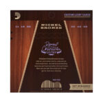D'addario NB1152 11-52 Nickel Bronze Custom Light Acoustic Guitar Strings - Image 2