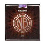 D'addario NB1152 11-52 Nickel Bronze Custom Light Acoustic Guitar Strings