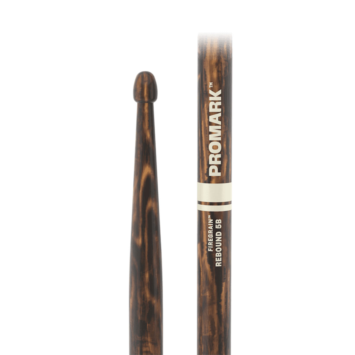 R5BFG Promark R5BFG 5B Rebound FireGrain Lacquered Drumsticks - Image 1