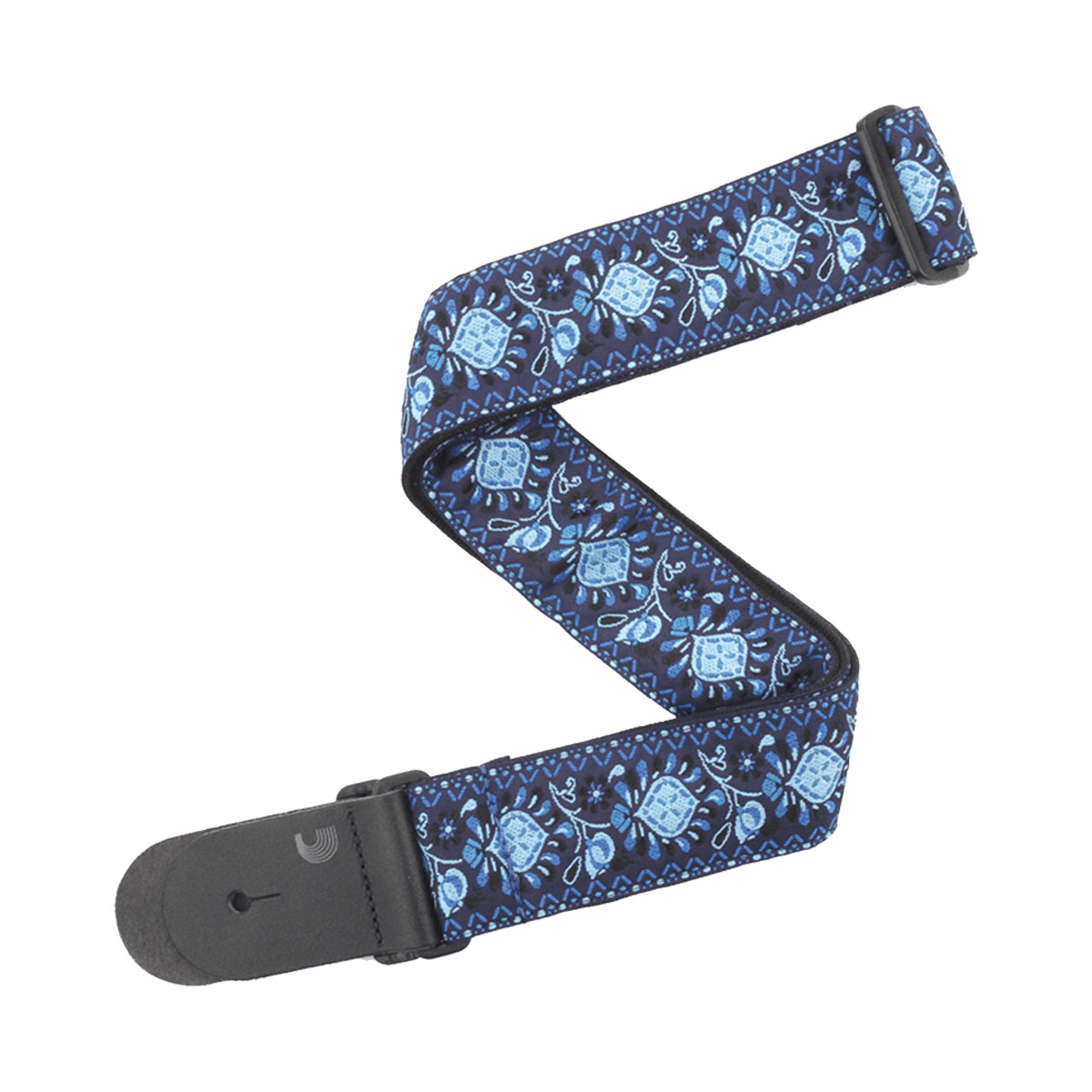 T20W1418 D'addario T20W1418 Nylon Woven Monterey Blue Guitar Strap - Image 1