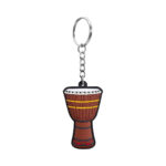 Signature MG-45 Silicon Djembe Keychain