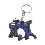 Signature MG-45 Silicon Acoustic Drums Keychain - Image 2