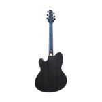Ibanez TCM50FM Talman Electro-Acoustic Guitar - Open Pore Denim Blue - Image 3