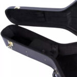 On-Stage GCA5500B Hardshell Molded Shallow-Body Acoustic Guitar Case - Image 2