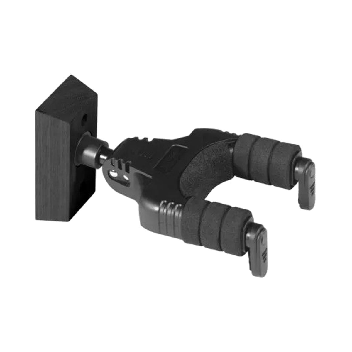 GS8730BK-1 On-Stage GS8730BK Wood Locking Guitar Hanger - Image 1