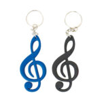 Signature MG-46B PVC Treble Clef Musical Note Keychain