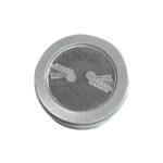 Signature MG-96 Electric Guitar Headstock Cufflink Pair Chrome Plated with box - Image 2