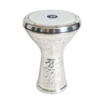 Vatan Darbukra Aluminum 9-Inch Turkish Darbuka with Case