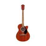 Fender FA-135CE Concert All-Mahogany Electro-Acoustic Guitar - Image 2