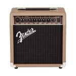Fender Acoustasonic 15 15-Watt 1x6-Inch Acoustic Guitar Amplifier - Brown and Wheat - Image 2