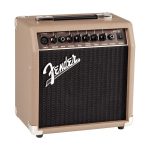 Fender Acoustasonic 15 15-Watt 1x6-Inch Acoustic Guitar Amplifier - Brown and Wheat